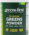Greens First Original Greens Powder 49 Superfoods Organic Fruits & Veggies Prebiotics Probiotics & Digestive Enzymes Antioxidant Smoothie Dairy Vegan & Nongmo (Mint 30 Servings)