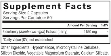 Force Factor Elderberry Capsules, Immunity Supplement And Antioxidants Supplement For Men And Women, Daily Immunity Boost, Vegan, No Gelatin, Non-Gmo, 100 Vegetable Capsules