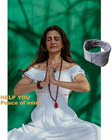 Fan Wu 100 Breathable Cotton Sleep Mask Zero-Pressure Eye Mask For Side Sleepers 99 Blackout For Travel & Home Use - Includes A Premium Travel Pouch