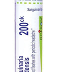 Boiron Sanguinaria Canadensis 200Ck For Hot Flashes With Periodic Headaches 80 Pellets