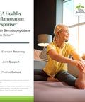 Terry Naturally Pea Healthy Inflammation Response Joint Health Support Exercise Performance & Postworkout Support Contains No Dairy Gluten Or Soy 60 Capsules (30 Servings)