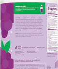 Wellah Pre-Workout Creatine Powder (30 Servings) Grape - 200Mg Caffeine 3G Creatine Monohydrate 5G Citrulline Malate Pre-Workout With Creatine Supplement