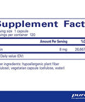 Pure Encapsulations Biotin 8 mg 120 vcaps
