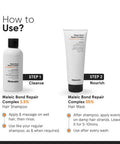 Minimalist Hair Mask For Damaged Hair Frizzy Hair Split Ends & Breakage Control | Maleic Bond Repair Complex 5% | Transglutaminase Amino Acids & Ceramides | For Women & Men | 7.05 Oz/200 Gm