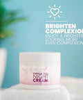 Eva Naturals Vanilla Bean Night Cream By Eva Naturals (60 Ml) With Vitamin E And Green Tea