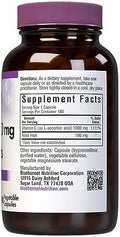 Bluebonnet Vitamin C 1000 Mg Plus Rosehips Vegetable Capsules 180 Count (743715005754)