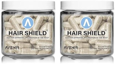 Hair Shield Hair Skin And Nails Vitamins For Hair Growth And Stronger Nails, Biotin Vitamins With Calcium & Zinc For Women And Men, 120 Capsules