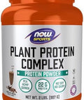 Now Foods Sports Nutrition Plant Protein Complex 22 Grams Chocolate Mocha Powder 2Pound
