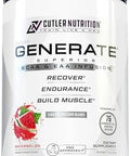 Cutler Nutrition Generate Eaa And Bcaa Powder: Best Branched Chain Amino Acids Supplement With Essential Amino Acids 5G Bcaas 2G Eaas For Lean Muscle Mass Sour Rainbow Candy 30 Servings