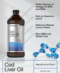 Horbaach Arctic Cod Liver Oil With Epa/Dha 16 Fl Oz