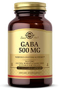 Solgar Gaba 500 Mg 100 Vegetable Capsules - Relaxation & Nervous System Support - Amino Acid - Non-Gmo Vegan Gluten Free Dairy Free Kosher 100 Servings