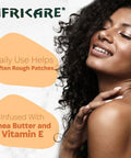 Cococare Africare Cocoa Butter 10.5 Oz For Skin And Hair Enriched With Vitamin E And Shea Butter