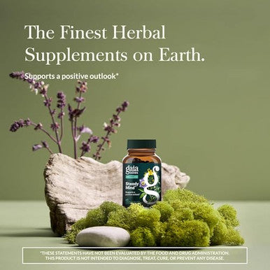 Gaia Herbs Steady Mind 60 Servings