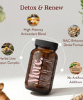 More Longevity & Wellbeing Liver Cleanse Detox & Repair 60 Caps