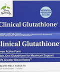 Terry Naturally Clinical Glutathione Antioxidant Supplement For High Absorption Dietary Supplement With Lglutathione Vegan To Support Cell Health 60 Slow Melt Tablets