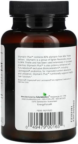 Futurebiotics Silymarin Plus 120 Vegetarian Tablets