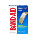 Band-Aid Brand Tru-Stay Clear Spots Bandages for Discreet First Aid (All One Size) -50 Count