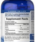 Puritan'S Pride Absorbable Calcium With Vitamin D 3 1000Iu Softgels 1200 Mg 200 Count