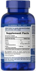 Puritan'S Pride Absorbable Calcium With Vitamin D 3 1000Iu Softgels 1200 Mg 200 Count