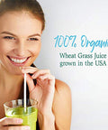 Garden Of Life Raw Organic Perfect Food 100 Organic Usa Wheat Grass Juice - Juiced Green Superfood Greens Powder 60 Servings - Stevia-Free Non-Gmo Vegan Gluten Free Whole Food Dietary Supplement
