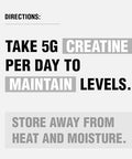 Hearthy Foods Creatine Monohydrate Micronized Powder 100 Servings 500G