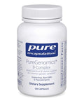 Pure Encapsulations PureGenomics BComplex Broad Spectrum B Vitamin Support for Genetic Expression Cellular Function Hormone Production and Energy Metabolism* with Vitamin B12 and B6120 Capsules