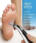 Hkrhsy 5-In-1Electronic Acupuncture Pen Electric Meridians Therapy Heal Massager Meridian Energy Pen Relief Pain Tools