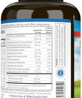 Carlson Labs PreNatal Multivitamin Tablets with DHA 120 Count