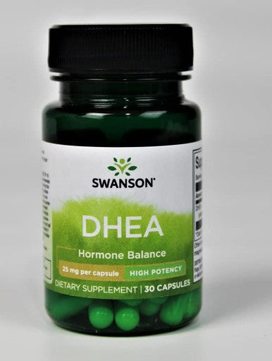 Swanson Dhea 25 Milligrams 30 Capsules (2 Pack)