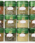 Organic Starter Spice Gift Set ÃƒÂ¢Ã¢â€šÂ¬Ã¢â‚¬Å“ 12 Mini Spice Bottles, 0.33 oz Each