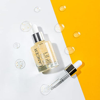 Lancer Skincare Triple Peptide Drops With Vitamin E Daily Anti-Aging Face Serum With Hydrating Hyaluronic Acid 1 Fluid Ounce