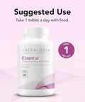 Theralogix Essentia Multivitamin for Women 90Day Supply Women's Daily Multivitamin Supports Immune Health and Bone Health Includes Vitamin C Vitamin D Zinc and More NSF Certified 90 Tablets