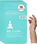 The Good Patch Be Calm Patch With Hemp Unwind + Decompress Natural Patch With Hemp Extract Ashwagandha Root Passionflower Plant Powered Wearable Wellness Sustained Release (8 Total Patches)
