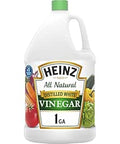 Heinz All Natural Distilled White Vinegar with 5% Acidity, 1 gal Jug