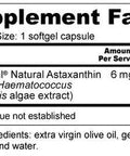 Astaxanthin 6mg 90 caps AstaReal for Eyes Skin Immunity USA Grown Natural Astaxanthin NonGMO