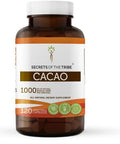 Secrets of the Tribe Cacao 120 Capsules, Made with Vegetable Capsules and Cacao (Theobroma Cacao) Dried Raw Beans (120 Capsules)