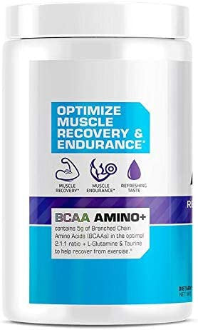 USN Supplements BCAA Amino + Supplement, Blue Raspberry, 11.60 Oz