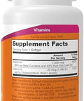 Now Foods Supplements Vitamin A & D3 25000/1000 Iu Eye Health Essential Nutrition 100 Softgels