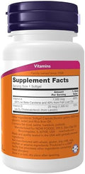 Now Foods Supplements Vitamin A & D3 25000/1000 Iu Eye Health Essential Nutrition 100 Softgels