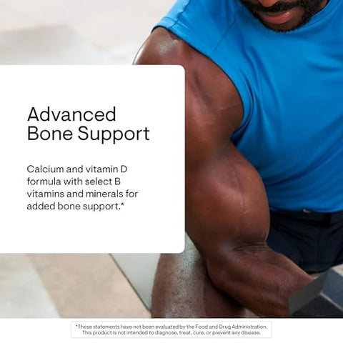 Thorne - Advanced Bone Support - Bone Health Supplement For Women & Men With Calcium Magnesium Vitamin D B Vitamins Folate & Boron - Gluten Dairy & Soy-Free 120 Capsules