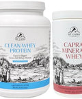 Mt. Capra Clean Whey Protein + Capra Mineral Whey Bundle