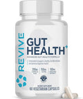 Revive Md Gut Health Supplements For Men & Women - Daily Gut Repair & Digestive Health Support Formula With Thyme Oregano & Milk Thistle - Vegan-Friendly Gluten-Free (60 Capsules 30 Servings)