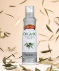 Pompeian USDA Certified Organic Smooth Extra Virgin Olive Oil Non-Stick Cooking Spray, No Propellants, 5 Fl Oz, Pack of 6