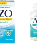 Azo Complete Feminine Balance Daily Probiotics For Women & D Mannose Urinary Tract Health Cleanse Flush & Protect The Urinary Tract