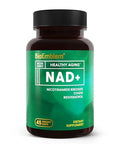 BioEmblem NAD+ Supplement 300 mg Nicotinamide Riboside with CoQ10 and Resveratrol Supports Healthy Aging Cellular Energy and Cognitive Function NonGMO Gluten Free 45 Capsules