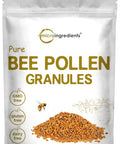 Micro Ingredients Pure Bee Pollen Granules 2 Lb Fresh Harvest Raw & Natural Superfood Rich In B Vitamins Minerals Protein & Antioxidants Keto Non-Gmo