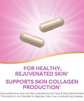 Nature'S Way Hydraplenish With Biocell Collagen Hyaluronic Acid Support For Collagen Production Elasticity & Healthy Skin 60 Capsules (Packaging May Vary)
