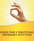 NatureS Way Alive Max3 Potency WomenS Complete Multivitamin Supports Energy Metabolism Heart and Bone Health With BVitamins Including Methylated B12 And Folate 90 Tablets