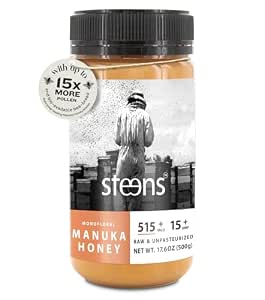 New Zealand Sweet Heat Raw Manuka Hot Honey MGO 100+ Chili Infused 11.6 Oz | New Zealand Manuka Honey | Chili Infused | Sweet & Spicy Flavor | No Added Sugar | Easy Squeeze Bottle
