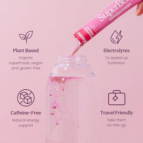 Blume Superbelly Variety Pack Gut Health Hydration Packets Sugar- With Prebiotics Probiotics Apple Cider Vinegar And Electrolytes Strawberry Lemon And Acai 45 Sticks